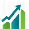 Upward arrow with dollar sign