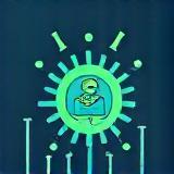 Robot arm automating tasks icon
